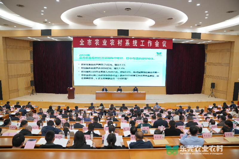 重磅！全市农业农村系统工作会议盛大启幕