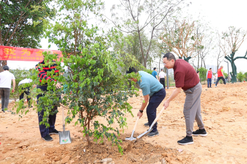 中堂镇聚力添“绿”，点燃全民植绿护绿热情