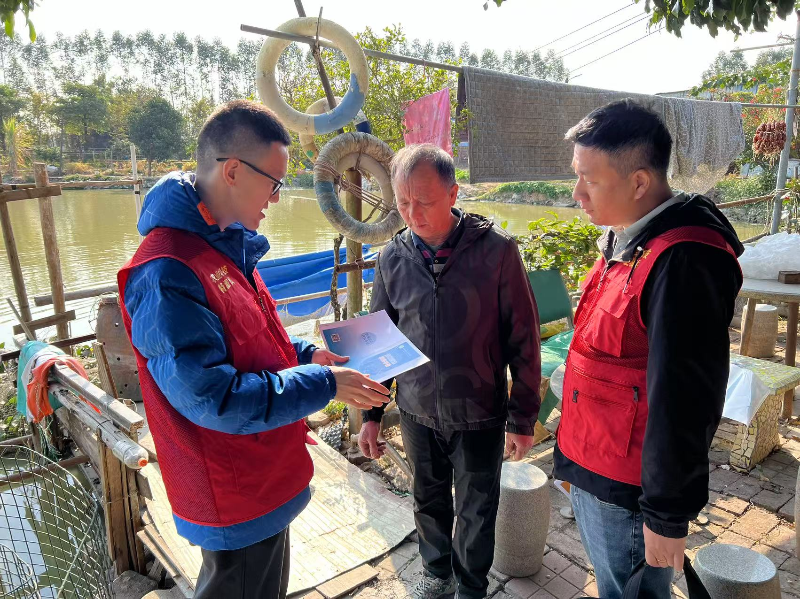 横沥农技中心加强节前水产品监管工作