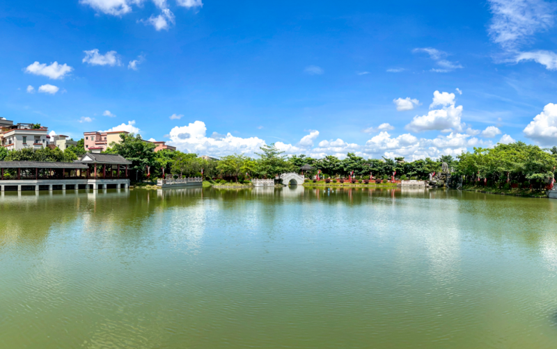 茶山这条村又双叒变美了！