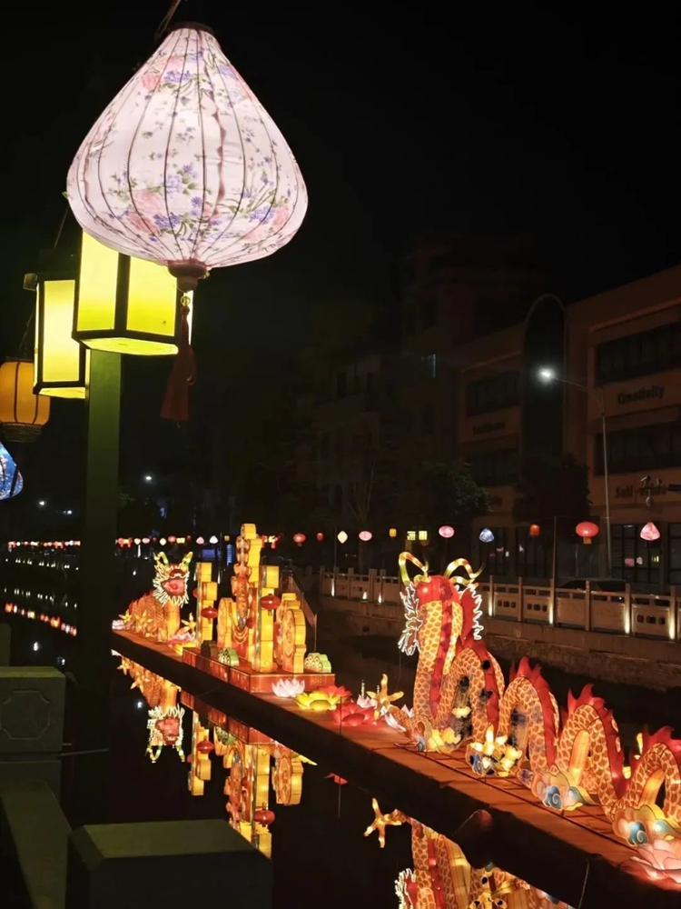 超燃！道滘元宵夜邀你共赏1.5公里花灯组与水上实景演出年味大戏