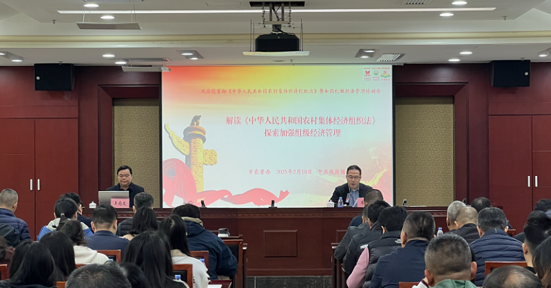凤岗召开学习贯彻《中华人民共和国农村集体经济组织法》暨加强组级经济管理培训会