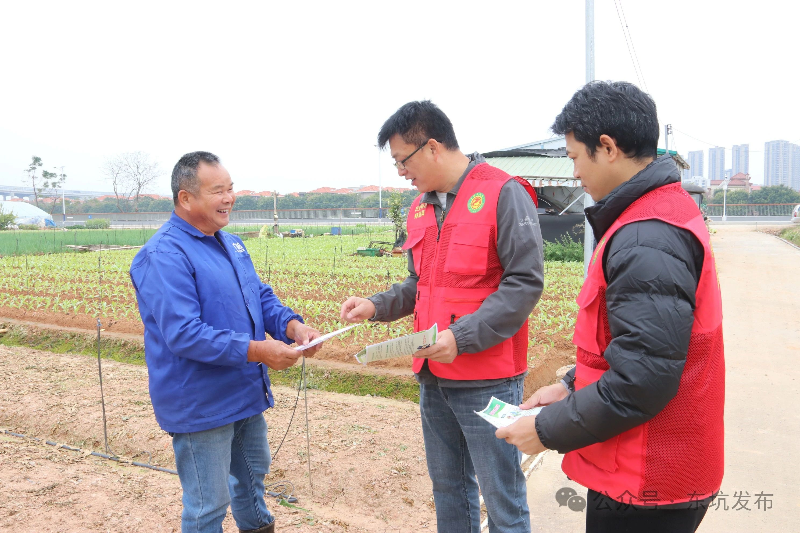 “把脉”冬季田间管理！农业科技特派员“手把手”教农户科学用药