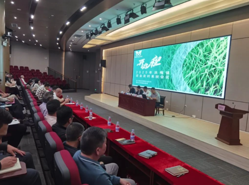 力促农业全链条升级！洪梅镇全面部署农业农村工作