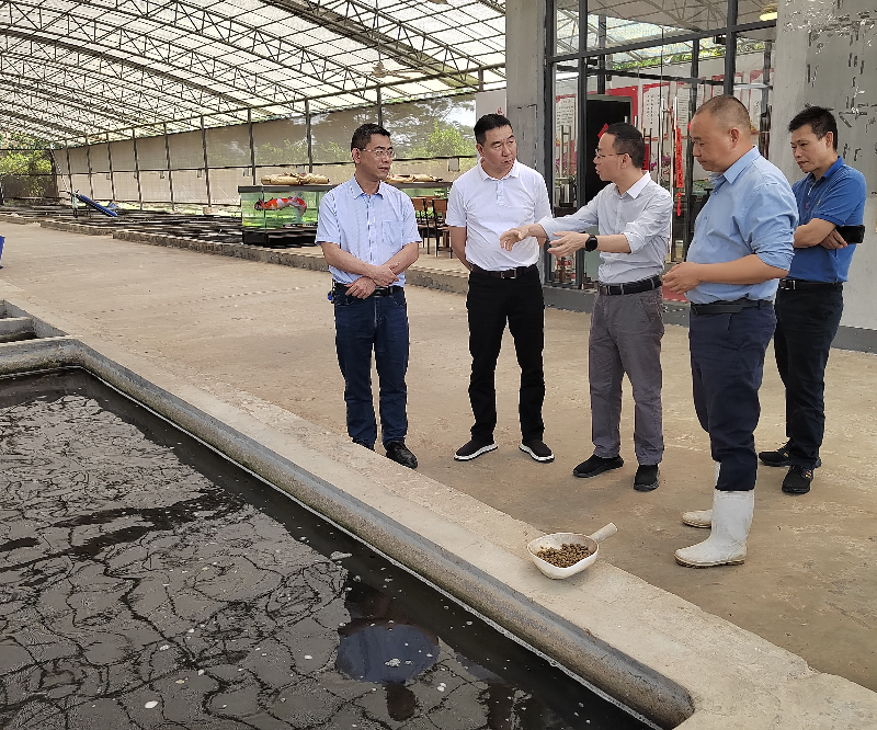 省疫控中心赴莞调研指导水产苗种产地检疫工作