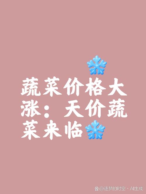 蔬菜价格大幅上涨：背后原因与影响探究