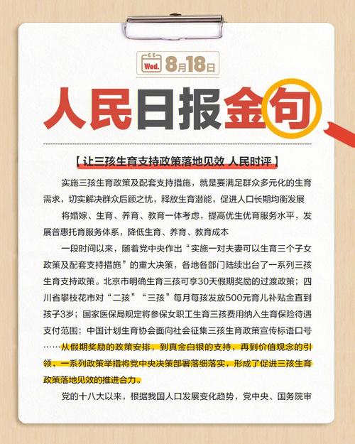 从生育政策看社会发展与民生保障